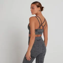 MP Dynamic Training Naadloze Sportbeha - Verwassen Zwart