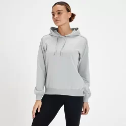 MP Dynamic Training Overhead Hoodie Voor Dames - Stormgrijs