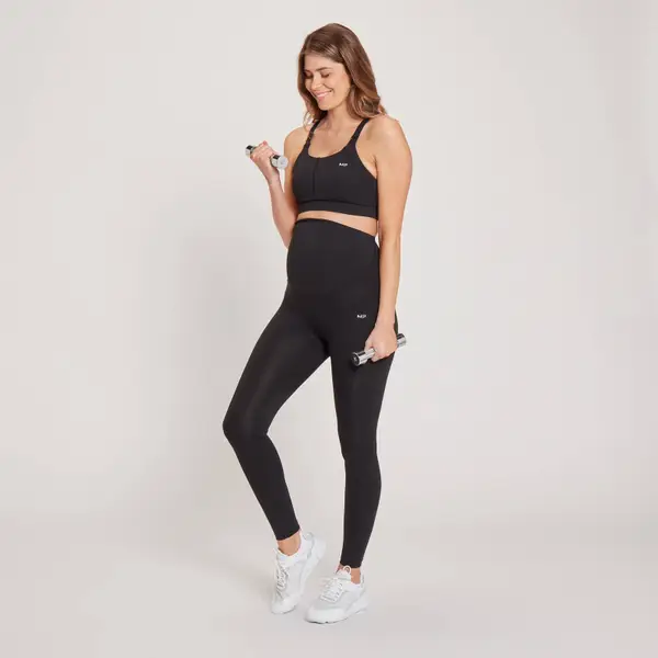 MP Maternity/Nursing Sportbeha - Zwart 2 MP Maternity/Nursing Sportbeha - Zwart - Afbeelding 2