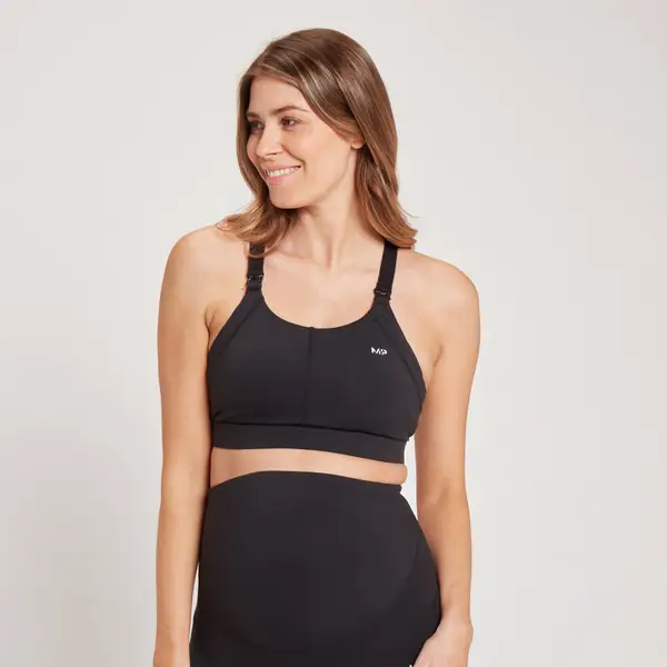 MP Maternity/Nursing Sportbeha - Zwart 1 MP Maternity/Nursing Sportbeha - Zwart