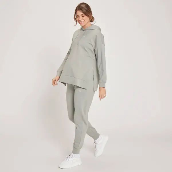 MP Zwangerschapshoodie Voor Dames - Stormgrijs 2 MP Zwangerschapshoodie Voor Dames - Stormgrijs - Afbeelding 2