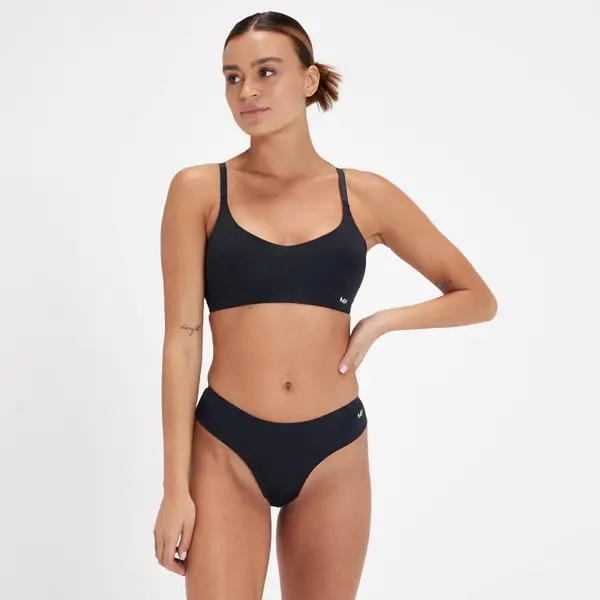 MP No VPL String Voor Dames - Zwart 2 MP No VPL String Voor Dames - Zwart - Afbeelding 2