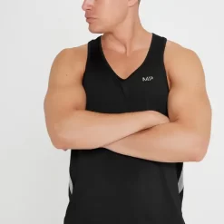 MP Tempo Sportshirt Met Diep Uitgesneden Armsgaten Voor Heren - Zwart 7 MP Tempo Sportshirt Met Diep Uitgesneden Armsgaten Voor Heren - Zwart -Beste Sportkleding 13459228 1714972602296142