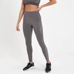 MP Velocity Ultra Reflecterende Legging Voor Dames - Kiezelgrijs