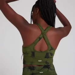 MP Shape Seamless Ultra Sportbeha - Tie Dye Bladgroen -Beste Sportkleding 13468390 5614971372567990