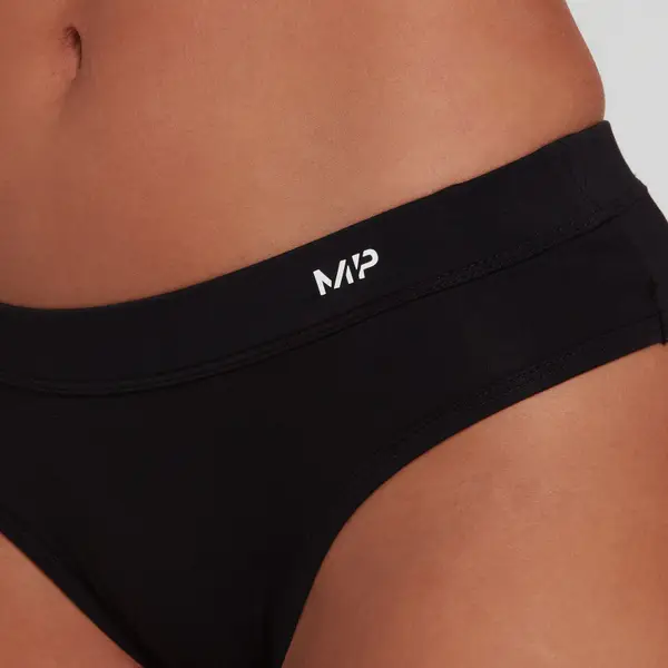 MP Katoenen String - Zwart 3 MP Katoenen String - Zwart - Afbeelding 3