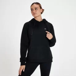 MP Women's Essentials Hoodie With Kangaroo Pocket - Black