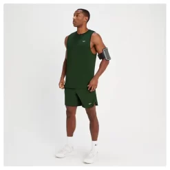MP Velocity Sporthemd Met Diep Uitgesneden Armsgaten Voor Heren - Evergreen -Beste Sportkleding 13763126 2555011270308315