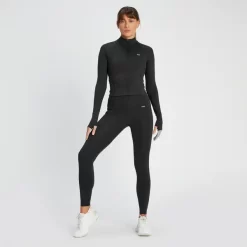 MP Tempo Ultra Cropped Damesjack - Zwart -Beste Sportkleding 13808065 5505026082129394