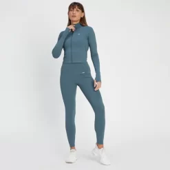 MP Tempo Ultra Cropped Damesjack - Rookblauw -Beste Sportkleding 13808073 1705029961324844