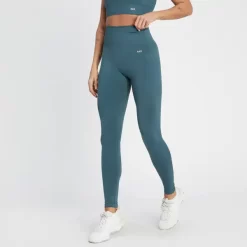 MP Tempo Ultra Naadloze Legging Voor Dames - Rookblauw