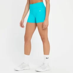 MP Power Bootyshorts Voor Dames - Laguneblauw