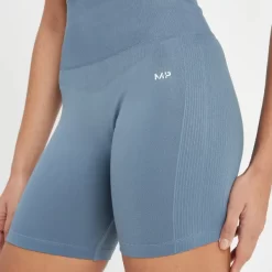 MP Shape Seamless Wielershort Voor Dames - Kiezelblauw -Beste Sportkleding 13838353 6055008104395055