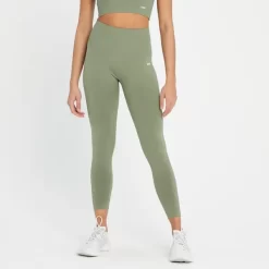 MP Shape Naadloze 7/8 Legging Voor Dames - Verwassen Jadegroen