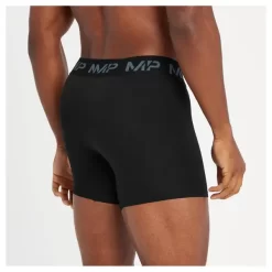 MP Gekleurde Boxershorts Voor Heren Met Logo (3-delig) Zwart/Rookblauw/Kiezelblauw/Schemergrijs -Beste Sportkleding 13844080 8425011273403544