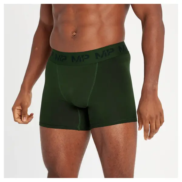 MP Boxershorts Voor Heren (3-delig) Carbongrijs/Rookblauw/Donkergroen 2 MP Boxershorts Voor Heren (3-delig) Carbongrijs/Rookblauw/Donkergroen - Afbeelding 2