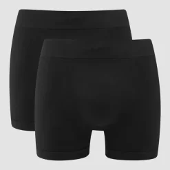 MP Naadloze Boxershorts Voor Heren (2-delig) Zwart