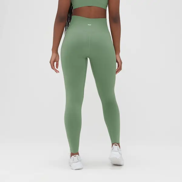 MP Verwassen En Naadloze Legging Voor Dames - Verwassen Jadegroen 2 MP Verwassen En Naadloze Legging Voor Dames - Verwassen Jadegroen - Afbeelding 2
