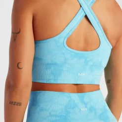 MP Shape Naadloze Sportbeha - Blauwe Tie-dye -Beste Sportkleding 14009008 1695056652273664
