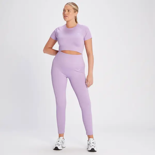 MP Tempo Croptop Van Ribstof Voor Dames - Fel-lila 3 MP Tempo Croptop Van Ribstof Voor Dames - Fel-lila - Afbeelding 3