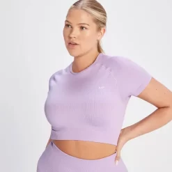 MP Tempo Croptop Van Ribstof Voor Dames - Fel-lila 7 MP Tempo Croptop Van Ribstof Voor Dames - Fel-lila -Beste Sportkleding 14021541 3595068020238950